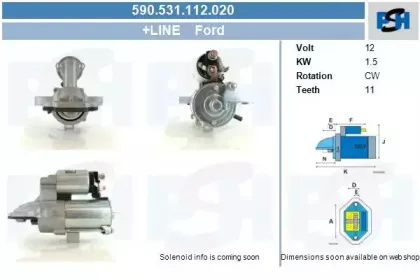 Стартер CV PSH купить