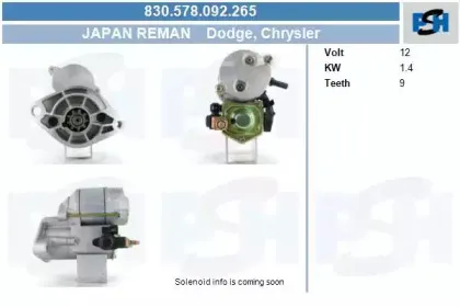 Стартер CV PSH купить