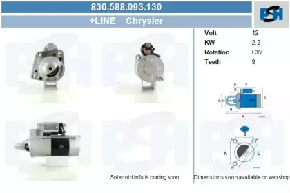 Стартер CV PSH купить