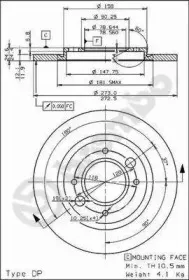 Тормозной диск AP купить