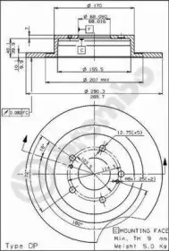 Тормозной диск AP купить