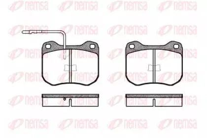 Комплект тормозных колодок, дисковый тормоз KAWE купить