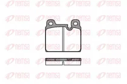 Комплект тормозных колодок, дисковый тормоз KAWE купить