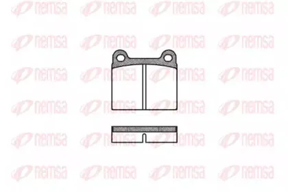 Комплект тормозных колодок, дисковый тормоз KAWE купить