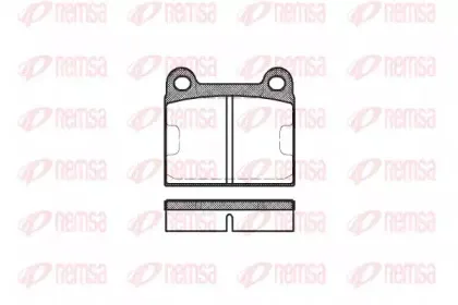 Комплект тормозных колодок, дисковый тормоз KAWE купить