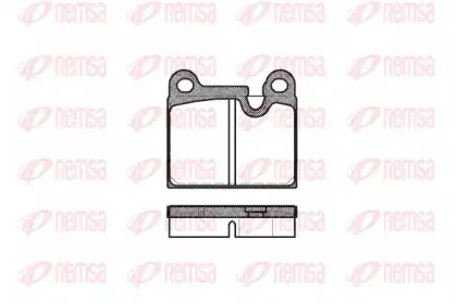 Комплект тормозных колодок, дисковый тормоз KAWE купить