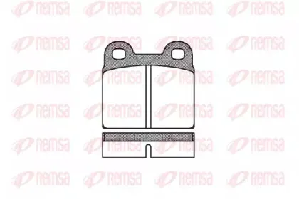 Комплект тормозных колодок, дисковый тормоз KAWE купить