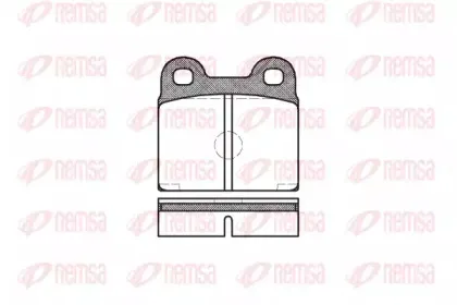Комплект тормозных колодок, дисковый тормоз KAWE купить