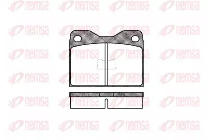 Комплект тормозных колодок, дисковый тормоз KAWE купить