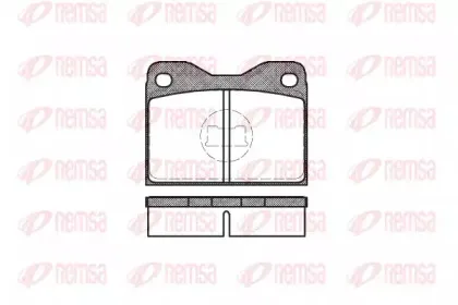 Комплект тормозных колодок, дисковый тормоз KAWE купить