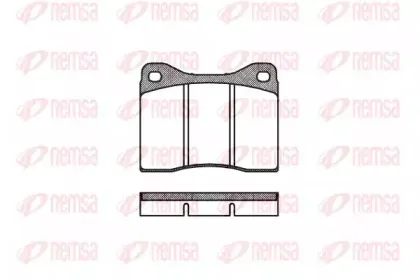 Комплект тормозных колодок, дисковый тормоз KAWE купить