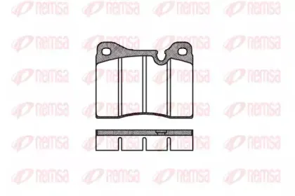 Комплект тормозных колодок, дисковый тормоз KAWE купить