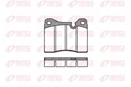 Комплект тормозных колодок, дисковый тормоз KAWE купить