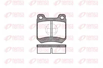 Комплект тормозных колодок, дисковый тормоз KAWE купить