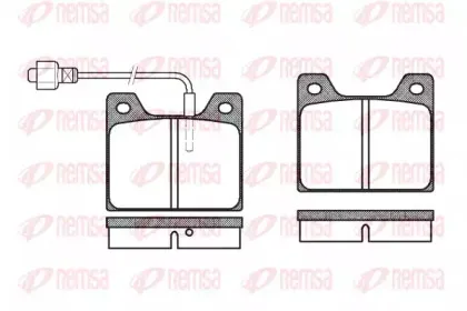 Комплект тормозных колодок, дисковый тормоз KAWE купить