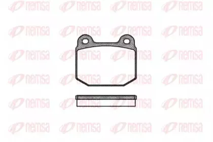 Комплект тормозных колодок, дисковый тормоз KAWE купить