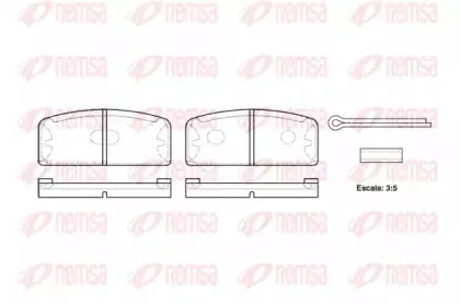 Комплект тормозных колодок, дисковый тормоз KAWE купить