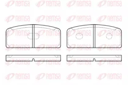 Комплект тормозных колодок, дисковый тормоз KAWE купить