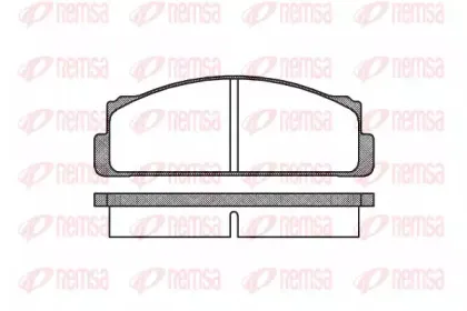 Комплект тормозных колодок, дисковый тормоз KAWE купить