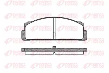 Комплект тормозных колодок, дисковый тормоз KAWE купить
