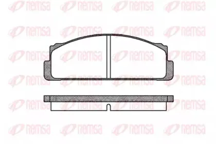 Комплект тормозных колодок, дисковый тормоз KAWE купить