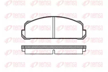 Комплект тормозных колодок, дисковый тормоз KAWE купить