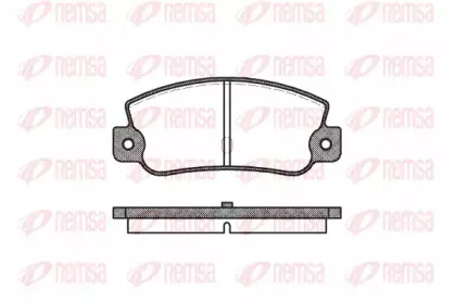 Комплект тормозных колодок, дисковый тормоз KAWE купить