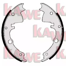 Комплект тормозных колодок KAWE купить