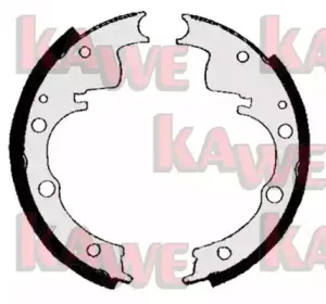 Комплект тормозных колодок KAWE купить