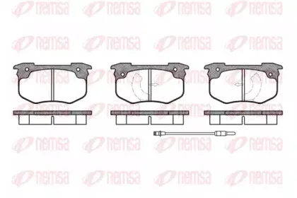 Комплект тормозных колодок, дисковый тормоз KAWE купить