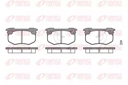 Комплект тормозных колодок, дисковый тормоз KAWE купить