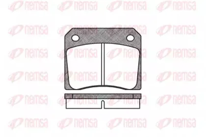 Комплект тормозных колодок, дисковый тормоз KAWE купить