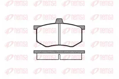 Комплект тормозных колодок, дисковый тормоз KAWE купить