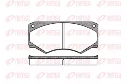 Комплект тормозных колодок, дисковый тормоз KAWE купить