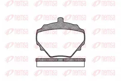 Комплект тормозных колодок, дисковый тормоз KAWE купить