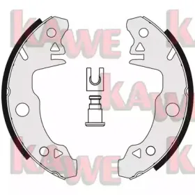 Комплект тормозных колодок KAWE купить