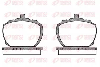 Комплект тормозных колодок, дисковый тормоз KAWE купить