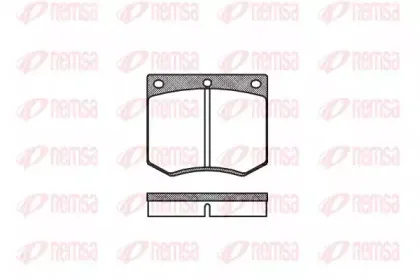 Комплект тормозных колодок, дисковый тормоз KAWE купить