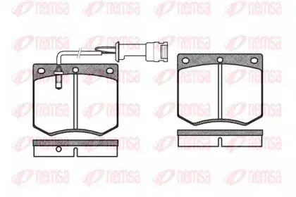 Комплект тормозных колодок, дисковый тормоз KAWE купить