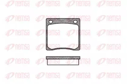 Комплект тормозных колодок, дисковый тормоз KAWE купить