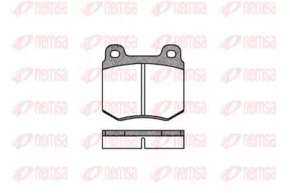Комплект тормозных колодок, дисковый тормоз KAWE купить