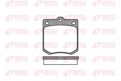 Комплект тормозных колодок, дисковый тормоз KAWE купить