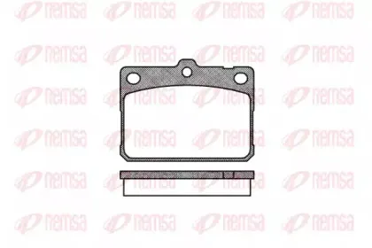 Комплект тормозных колодок, дисковый тормоз KAWE купить