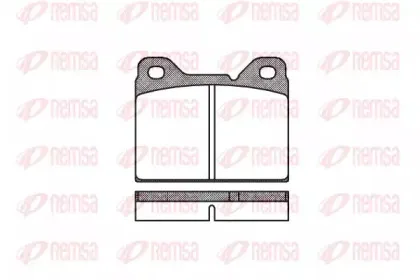 Комплект тормозных колодок, дисковый тормоз KAWE купить
