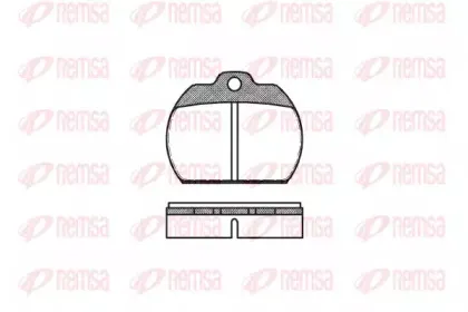 Комплект тормозных колодок, дисковый тормоз KAWE купить