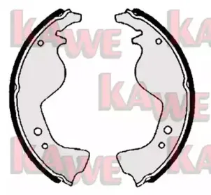 Комплект тормозных колодок KAWE купить