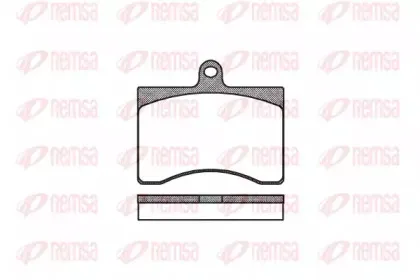 Комплект тормозных колодок, дисковый тормоз KAWE купить