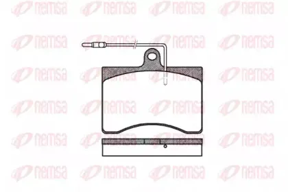 Комплект тормозных колодок, дисковый тормоз KAWE купить