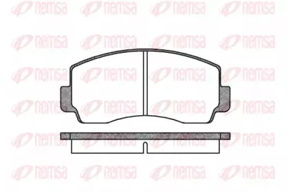 Комплект тормозных колодок, дисковый тормоз KAWE купить