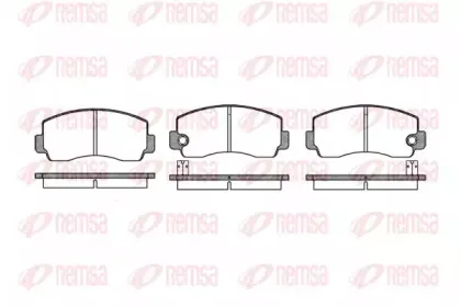 Комплект тормозных колодок, дисковый тормоз KAWE купить
